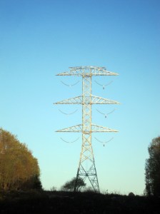 Susquehanna-Roseland Transmission Line Tower, Wildcat Ride, NJ, May 4, 2013 (photo by Jonathan Klizas).