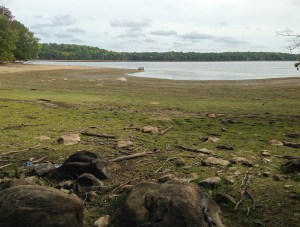 Boonton Reservoir, Sep. 21, 2014 (iPhone photo by Jonathan Klizas)