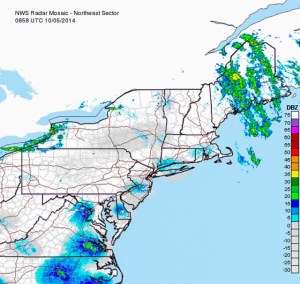 Radar - Morning of Oct. 5, 2014