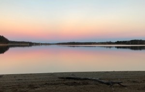 Boonton Reservoir, Morris Co., NJ, Jan.1, 2016 (iPhone photo by Jonathan Klizas)